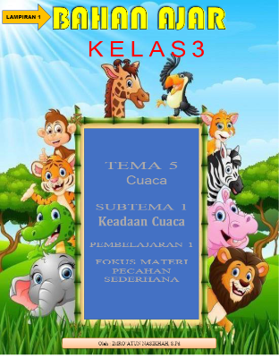 BAHAN AJAR KELAS 3 PECAHAN SEDERHANA